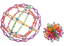 Hoberman Sphere - Rainbow